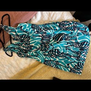 Lilly Pulitzer zebra mini dress size 4. Very good condition